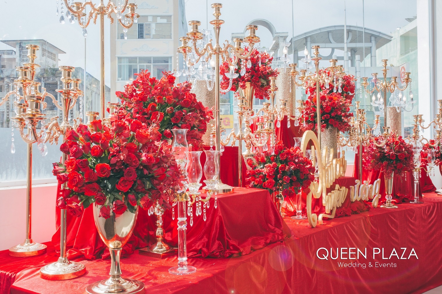 Trung tam hoi nghi tiec cuoi Queen Plaza anh 4