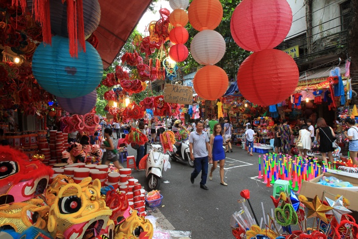 Buc tranh trung thu 3D lap ky luc dai nhat Viet Nam hinh anh