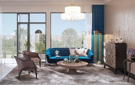 Can canh khong gian doc dao cua nhung can biet thu trong long pho hinh anh