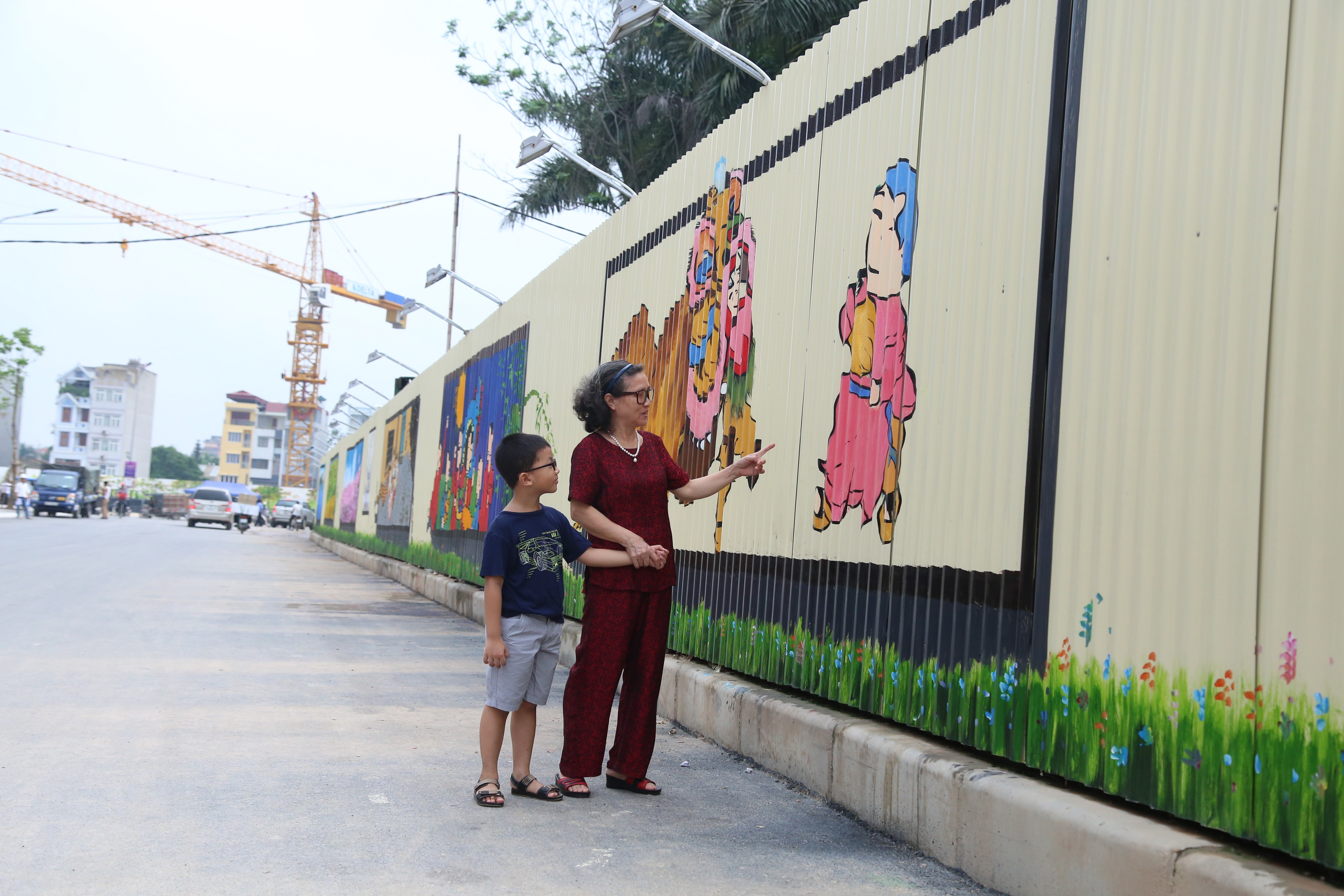 buc tranh trung thu 3D dai nhat VN anh 5