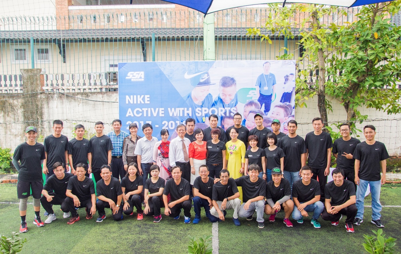 Nike - SSA Sports dong to chuc chuong trinh 'Nang dong cung the thao' hinh anh