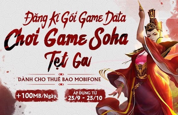 MobiFone mien phi data mot thang cho game thu VTC va Soha Game hinh anh