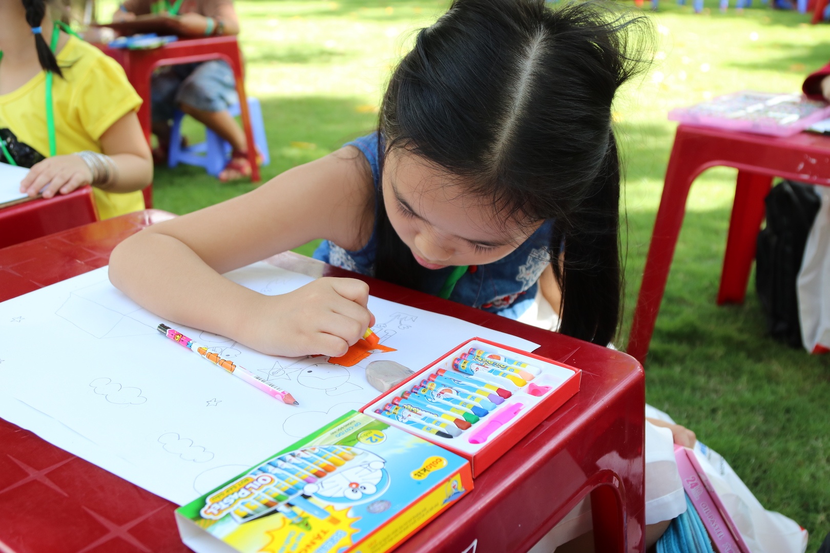 thieu nhi TP.HCM tranh tai ve tranh anh 5