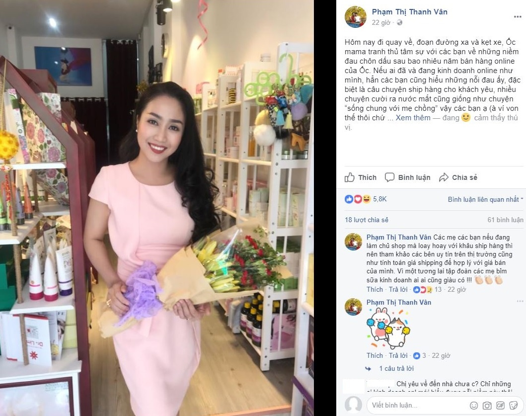 chu shop online gian truan tim shipper anh 2