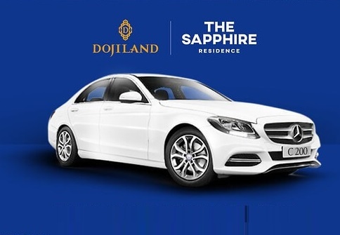 Trung Mercedes C200 1,4 ty dong khi mua can ho The Sapphire Residence hinh anh