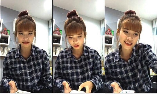 Khoi My livestream bat mi dam cuoi voi Kelvin Khanh bang 4G MobiFone hinh anh