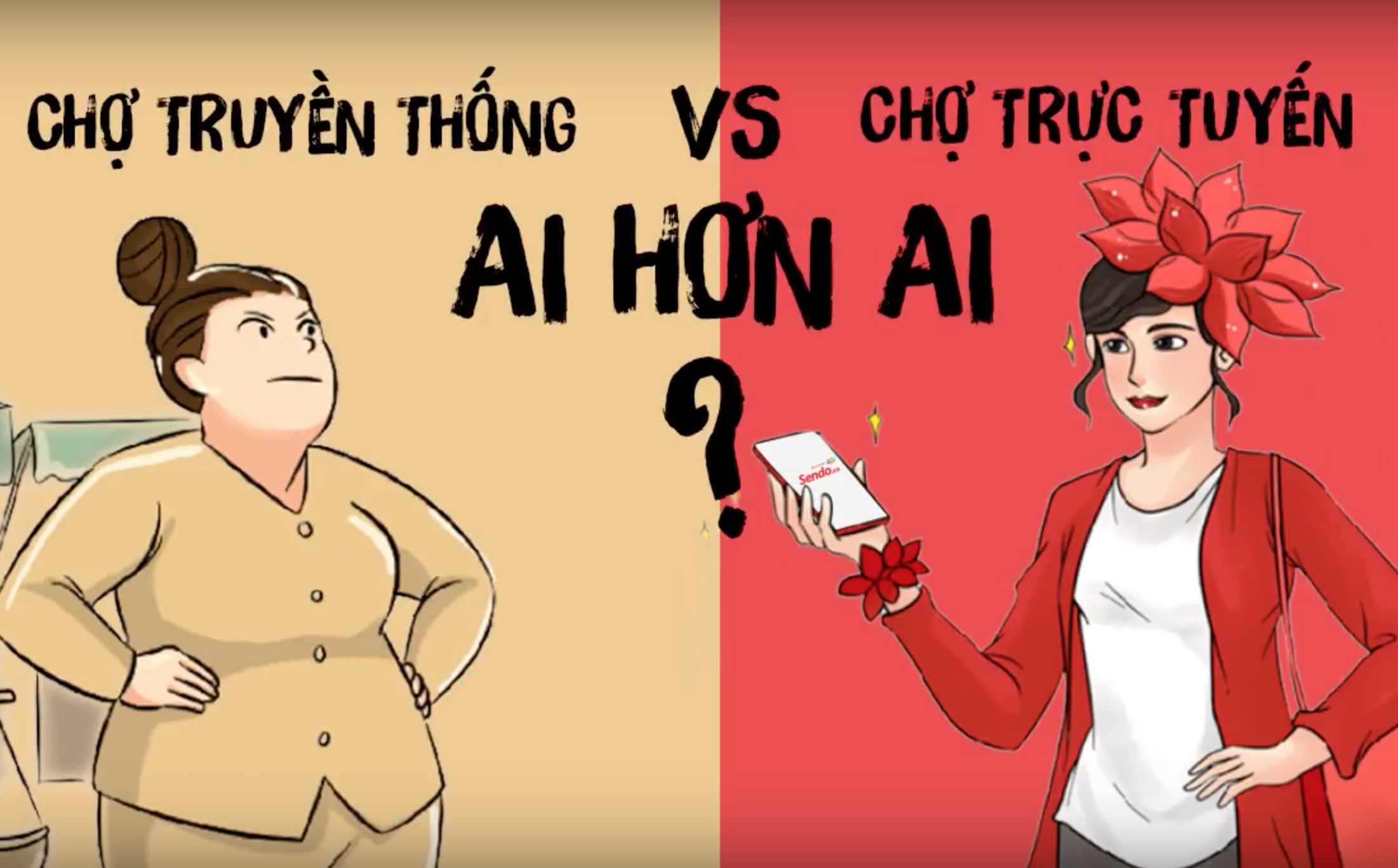 Cho truyen thong va cho truc tuyen khac nhau nhu the nao? hinh anh