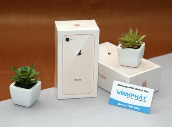 Vinh Phat ETI CO phan phoi iPhone 8 chinh hang tai Viet Nam hinh anh