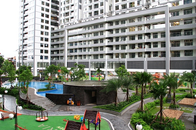 thiet ke xanh cua du an chung cu tai Ha Noi anh 2