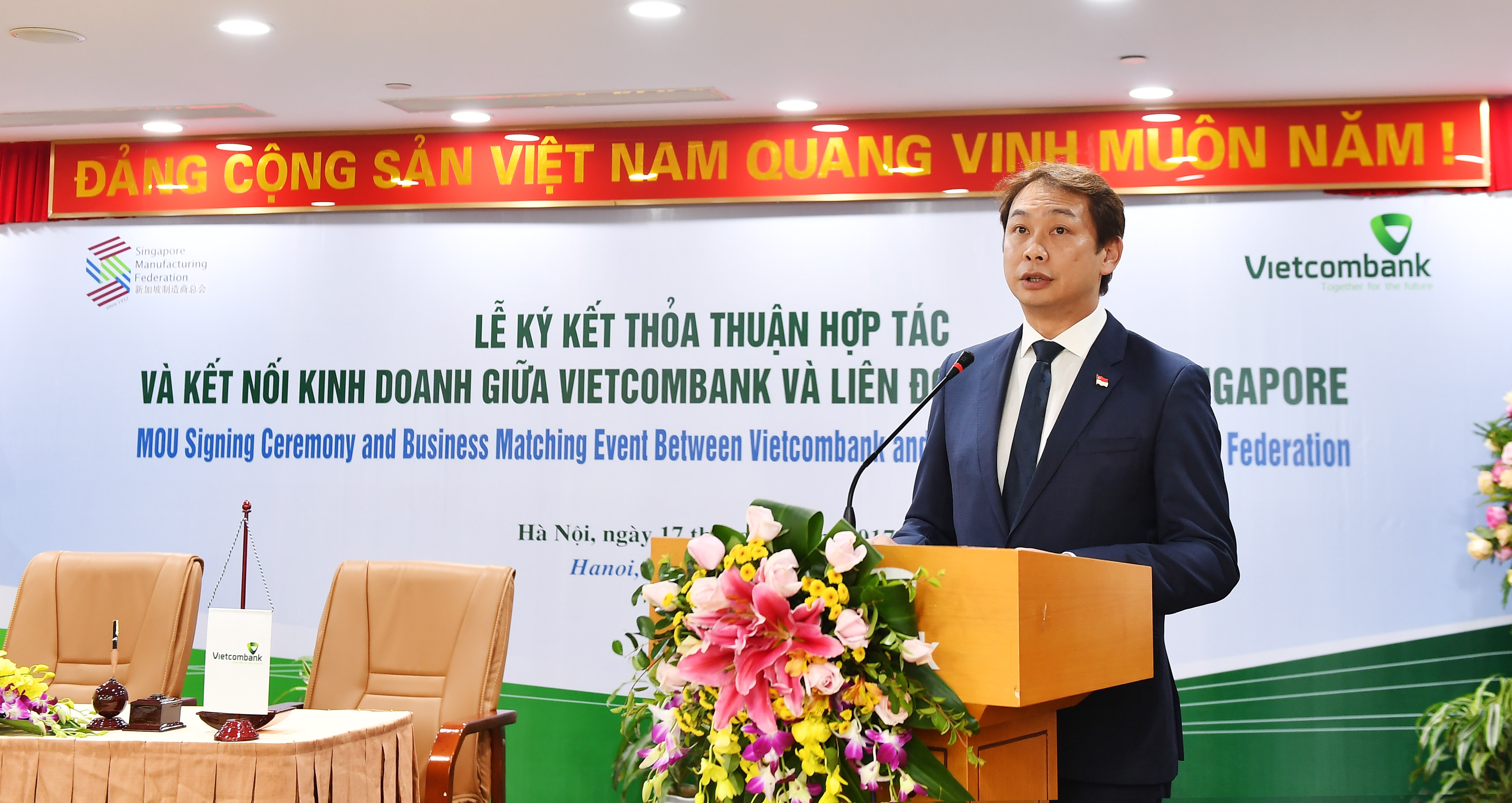 Vietcombank đẩy mạnh hợp tác toàn diện với SMF ảnh 3 Vietcombank day manh hop tac toan dien voi SMF anh 3