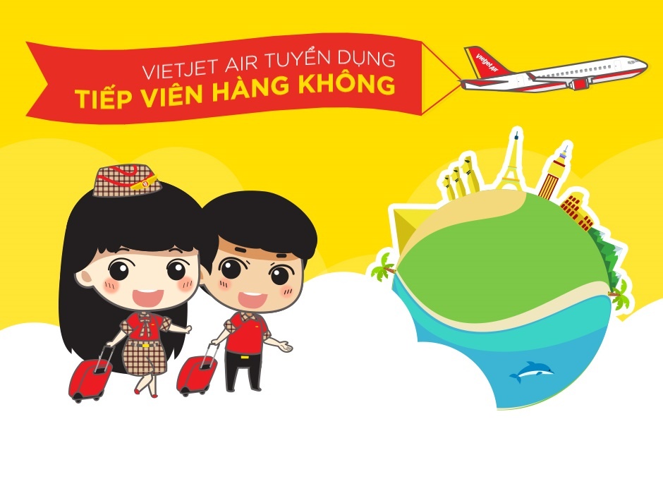 Tiep vien hang khong cua Vietjet Air: Tuoi duoi 30, cao tren 1,6 m hinh anh