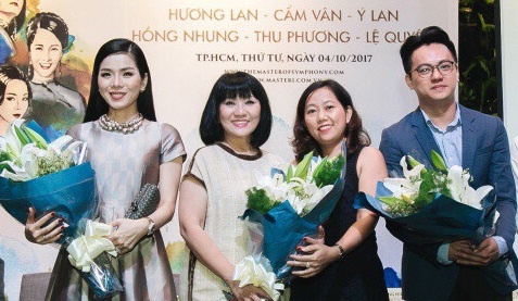 Cac the he ca si Viet hoi ngo trong dem nhac ‘The master of symphony’ hinh anh