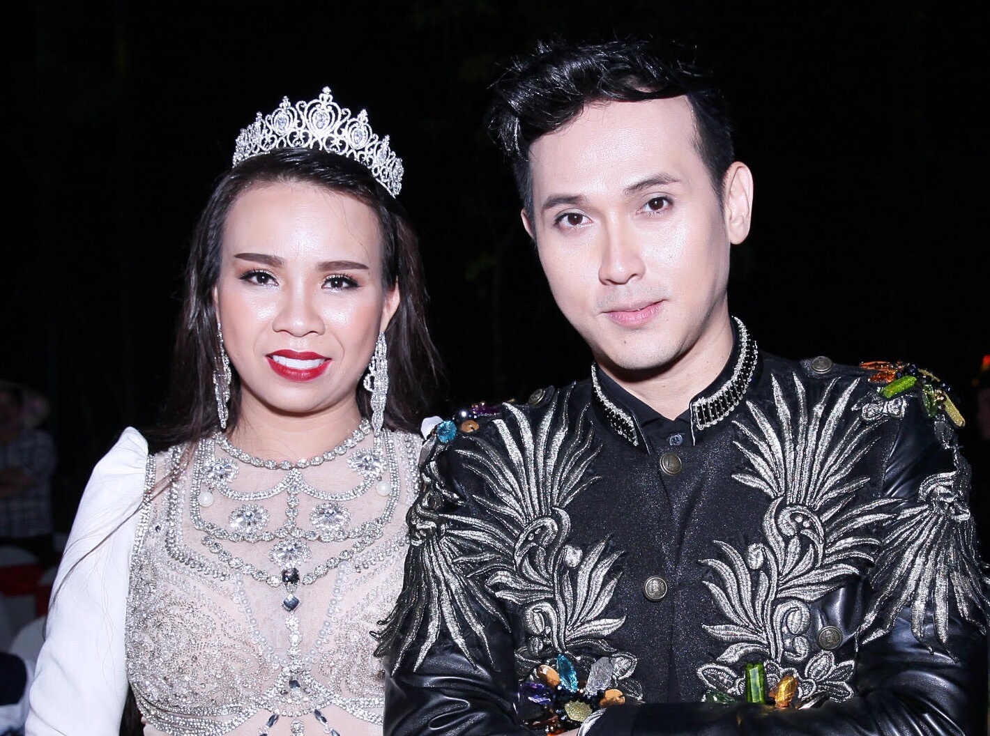 My pham Ngoc Quyen dong hanh cung cac su kien giai tri hinh anh