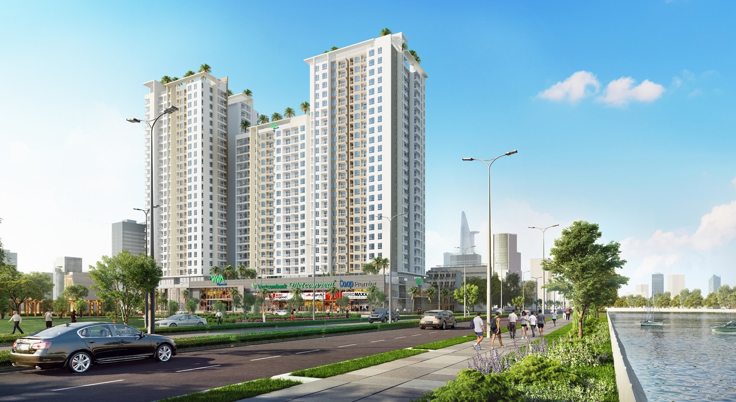 dự án sở hữu vườn treo trên đại lộ Võ Văn Kiệt ảnh 2 du an so huu vuon treo tren dai lo Vo Van Kiet anh 2