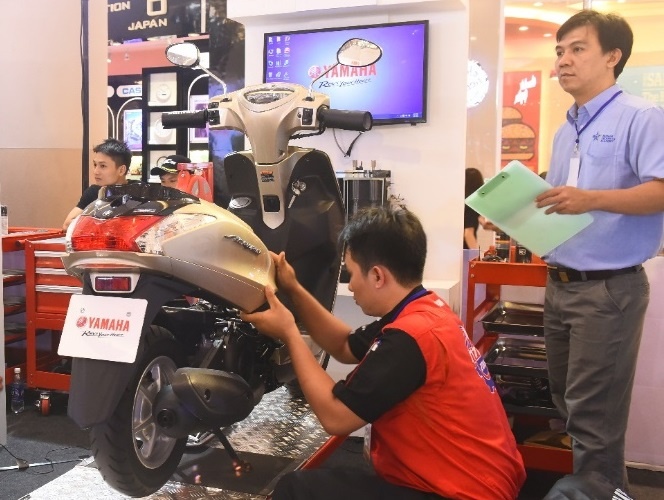 Ky thuat vien Yamaha tranh tai tai hoi thi chung ket toan quoc hinh anh