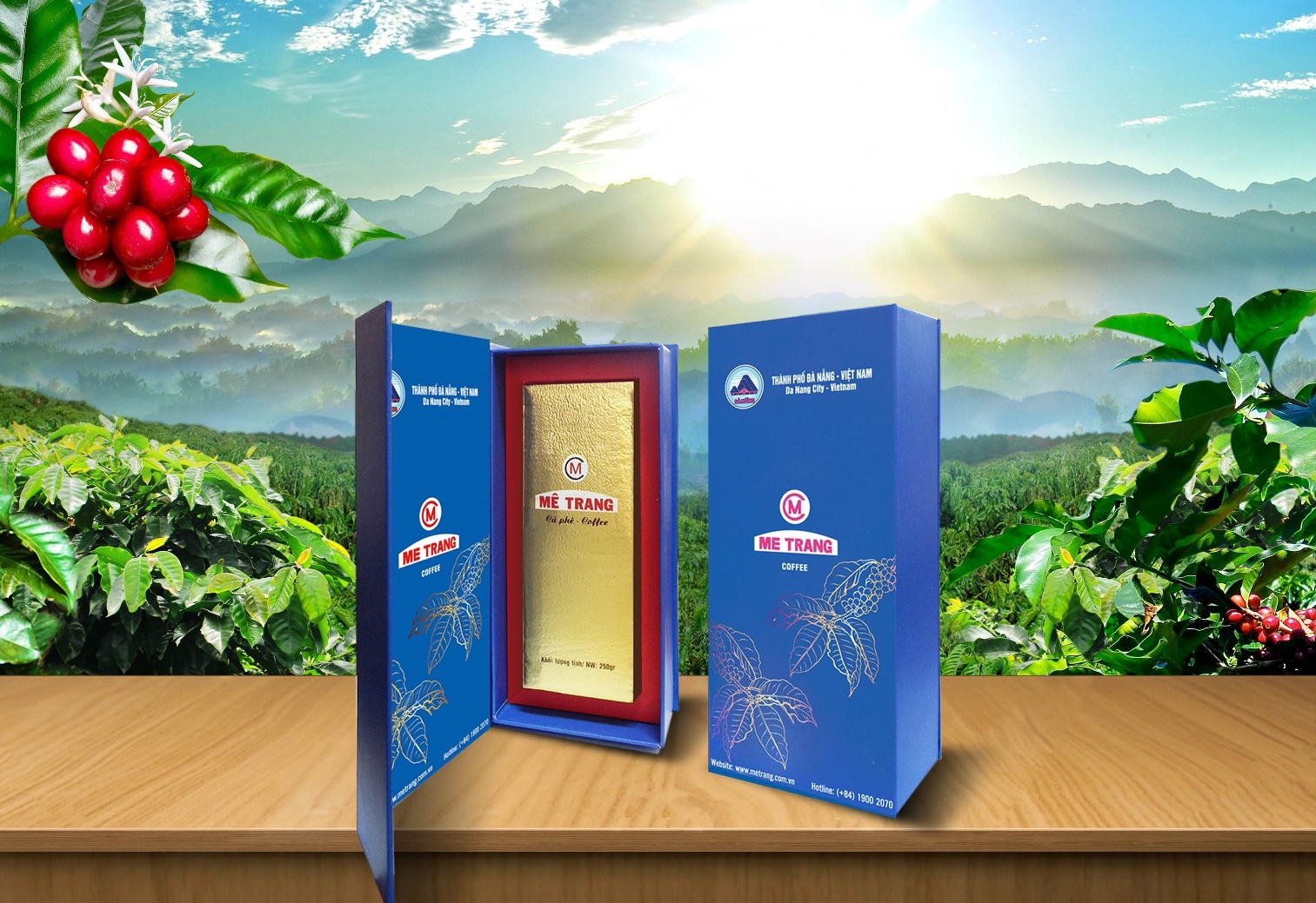 Ca phe Me Trang duoc chon lam qua tang tai Tuan le cap cao APEC hinh anh