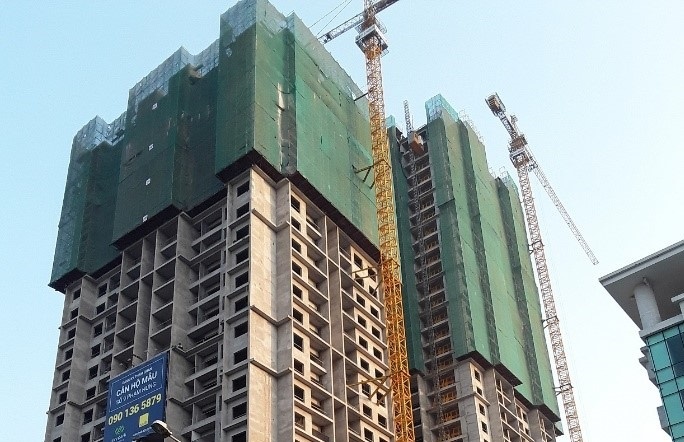 Sky Park Residence thi cong vuot tien do, som ban giao nha hinh anh