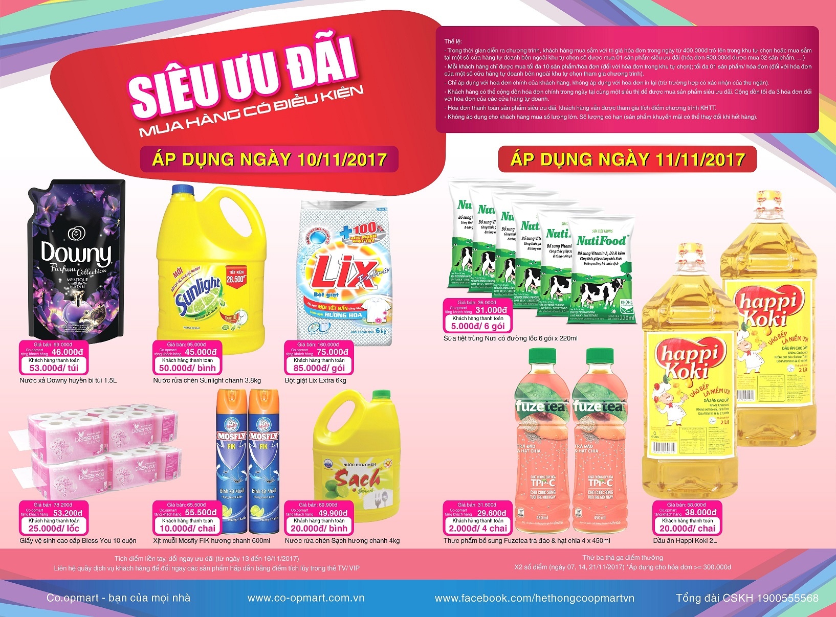 Co.opmart va Co.opXtra tiep tuc giam gia manh trong 3 ngay cuoi tuan hinh anh