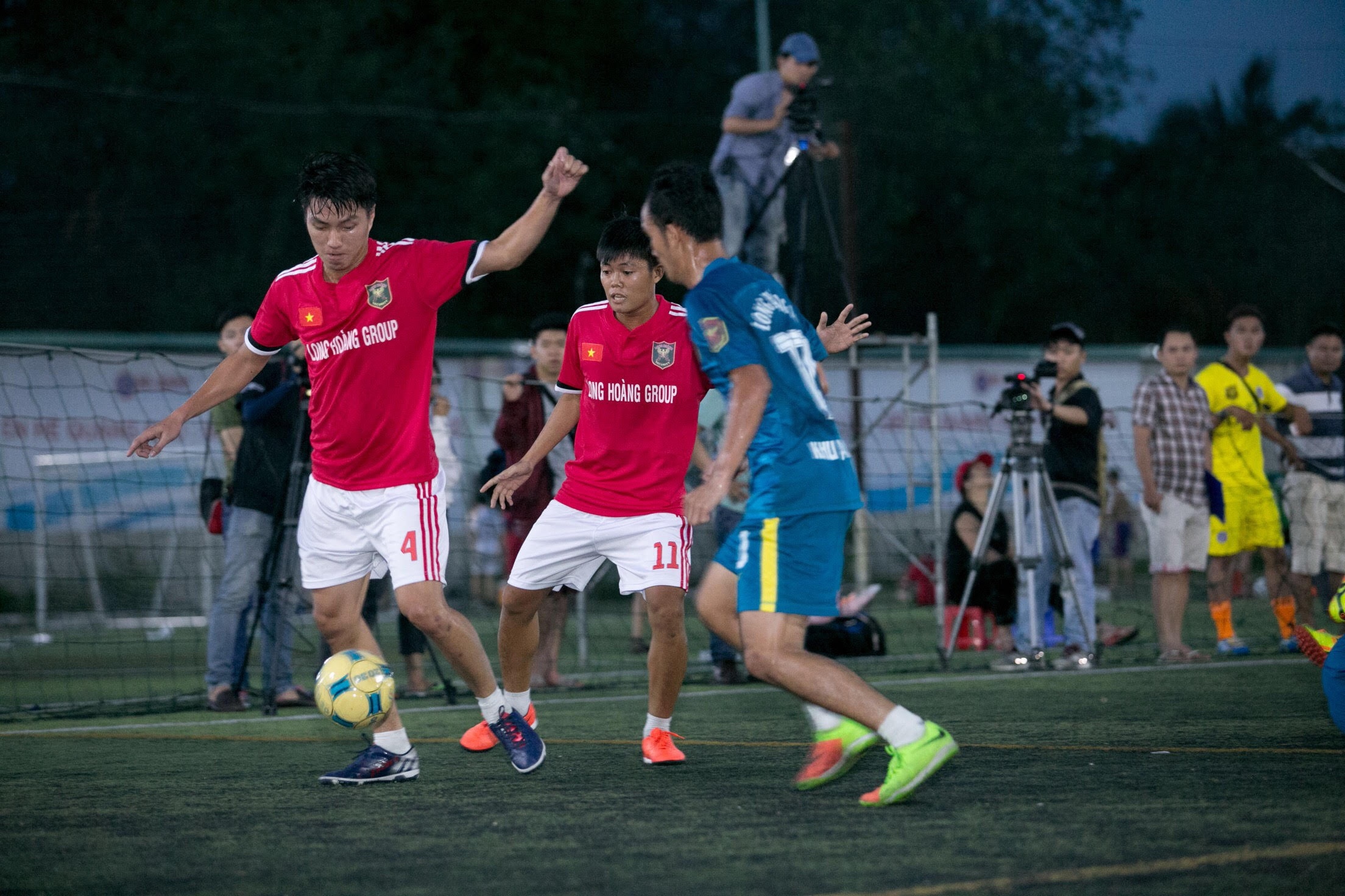 Cong ty bao ve Long Hoang to chuc giai futsal mo rong lan 3 hinh anh
