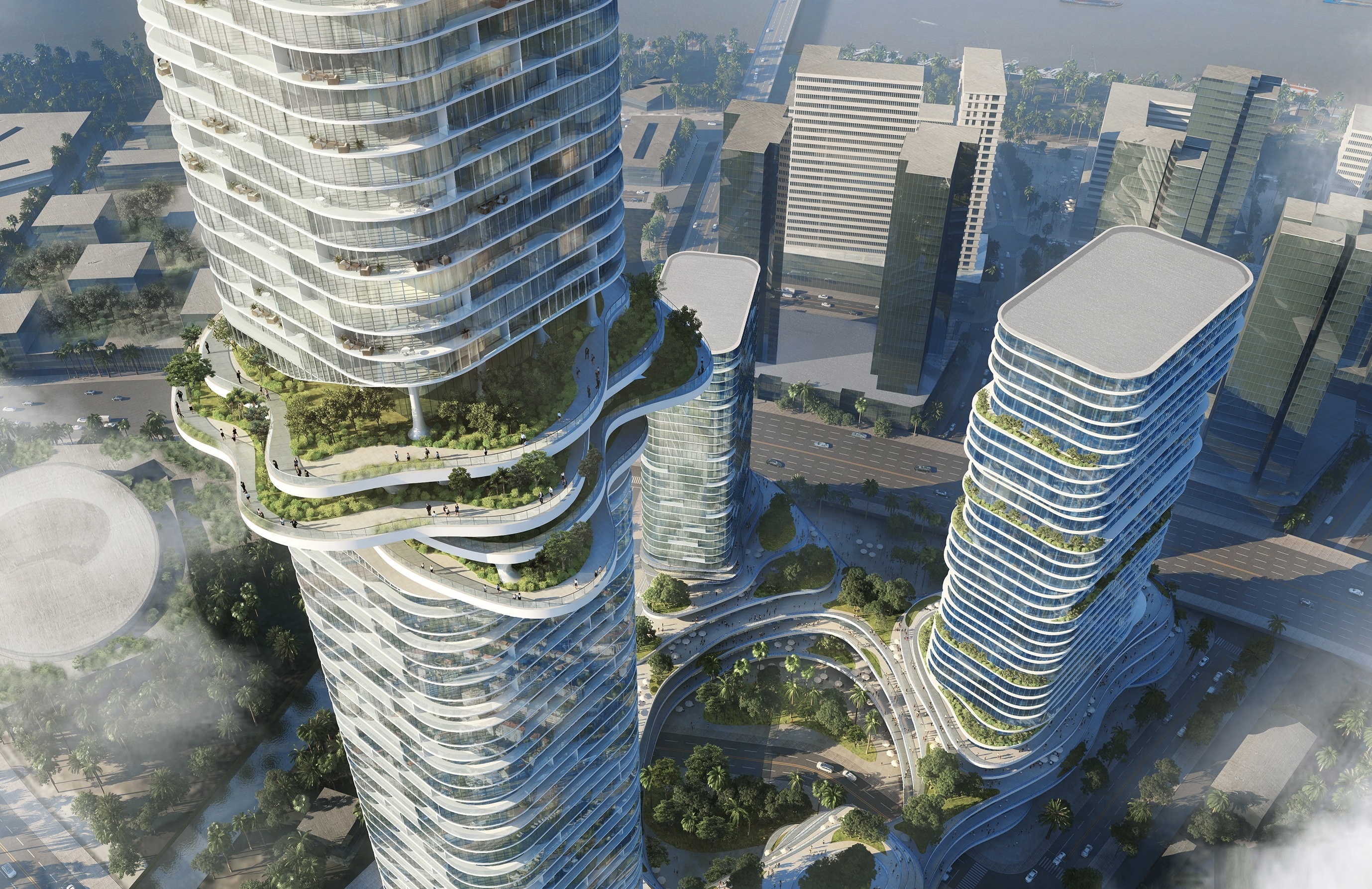 Empire 88 Tower: Thien nhien hoa quyen giua lung chung may hinh anh