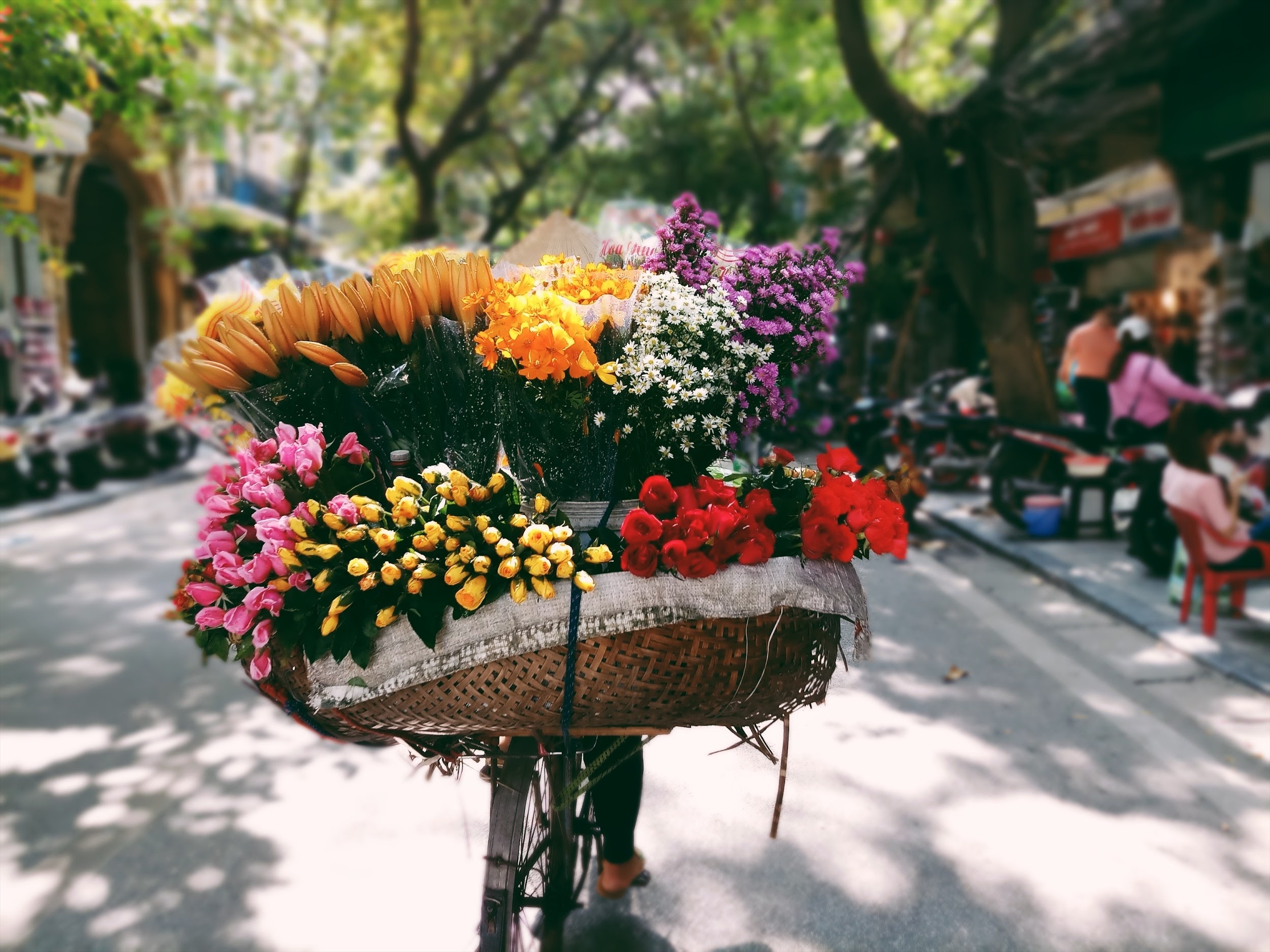 Ha Noi yen a nhung ngay cuoi thu qua ong kinh Galaxy J7+ hinh anh
