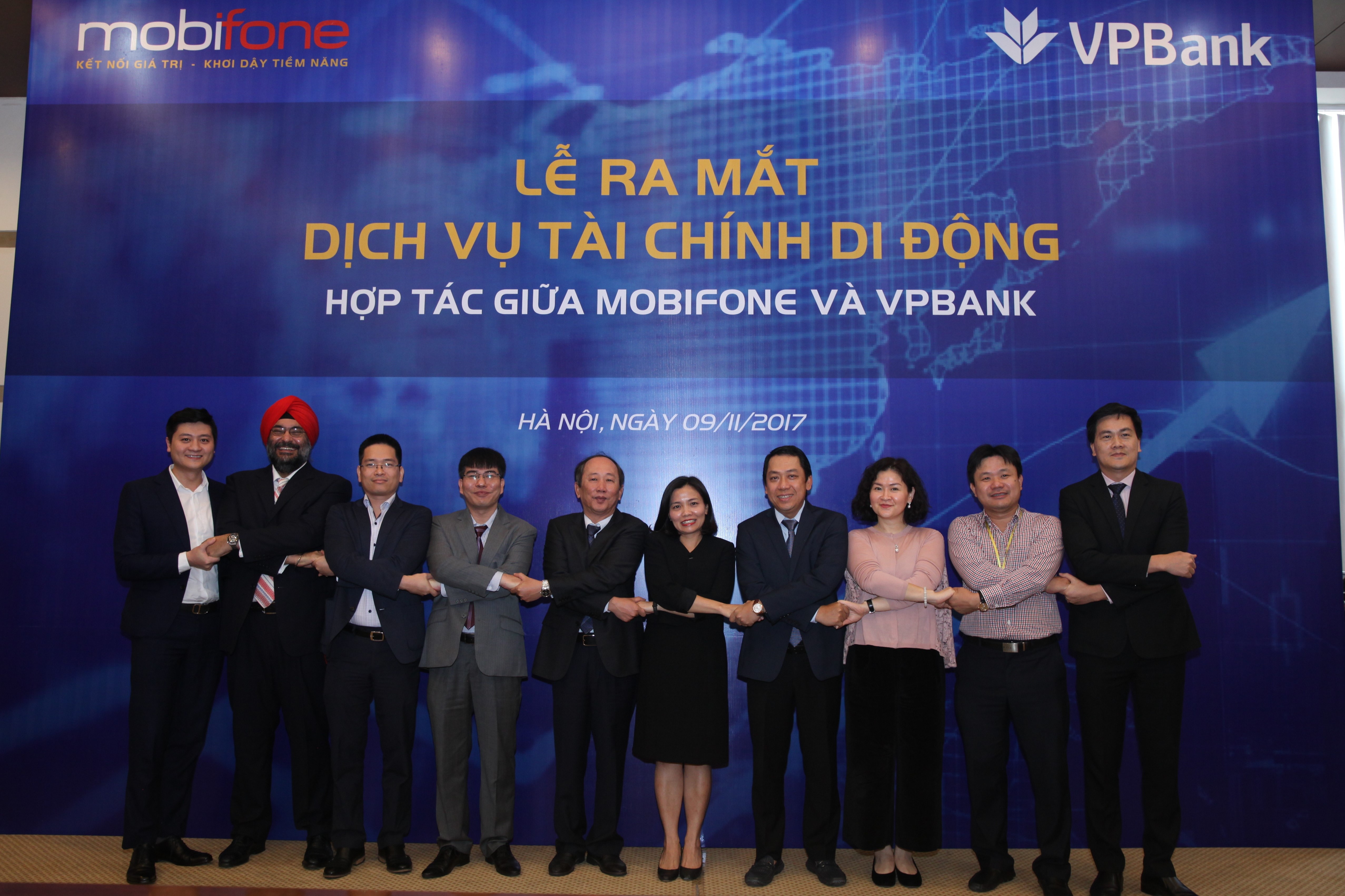 VPBank MobiFone ra mat san pham tai chinh di dong anh 1