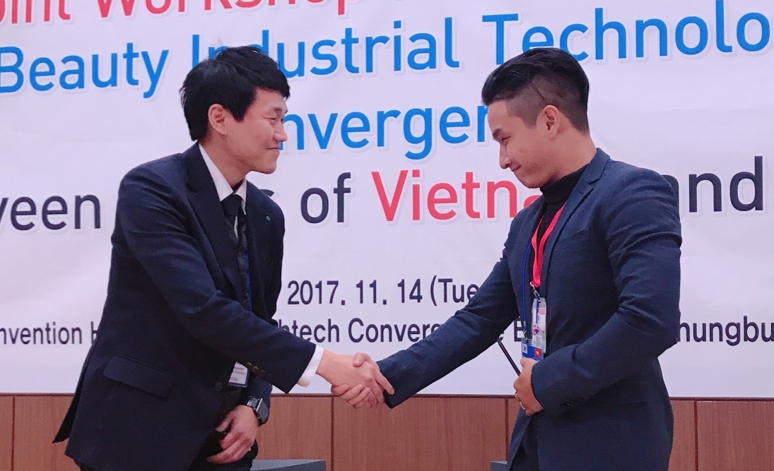 My pham Soherbs nhan giai thuong thuong hieu hoi nhap ASEAN Korea hinh anh