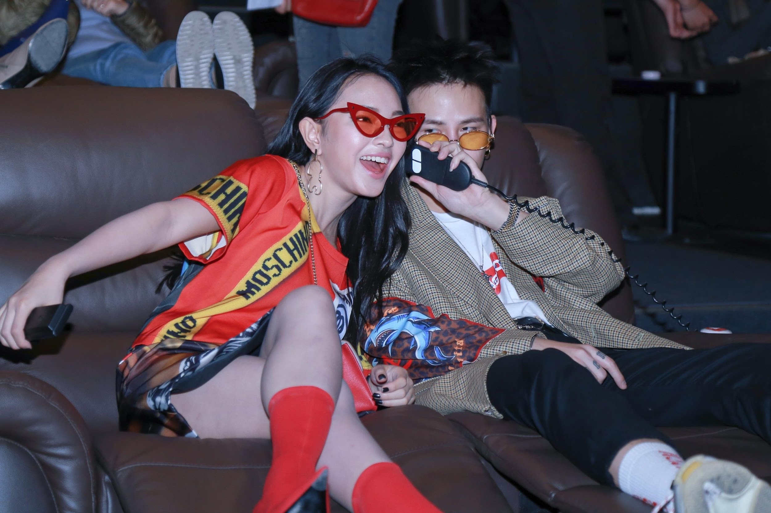 Chau Bui, De Cao tinh cam tai rap CGV giuong nam dau tien o Ha Noi hinh anh