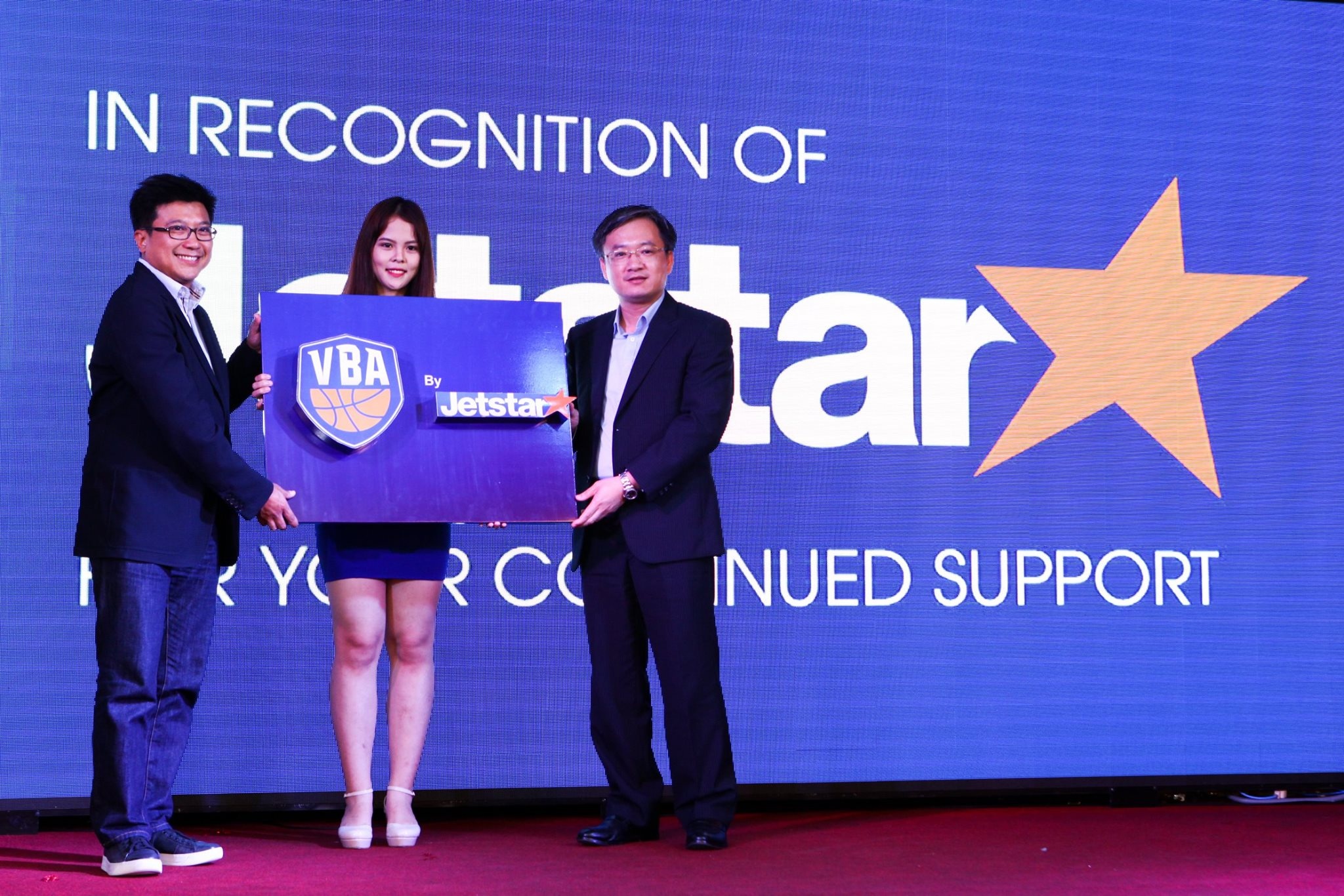 Jetstar khang dinh ca tinh thuong hieu qua giai bong ro VBA hinh anh