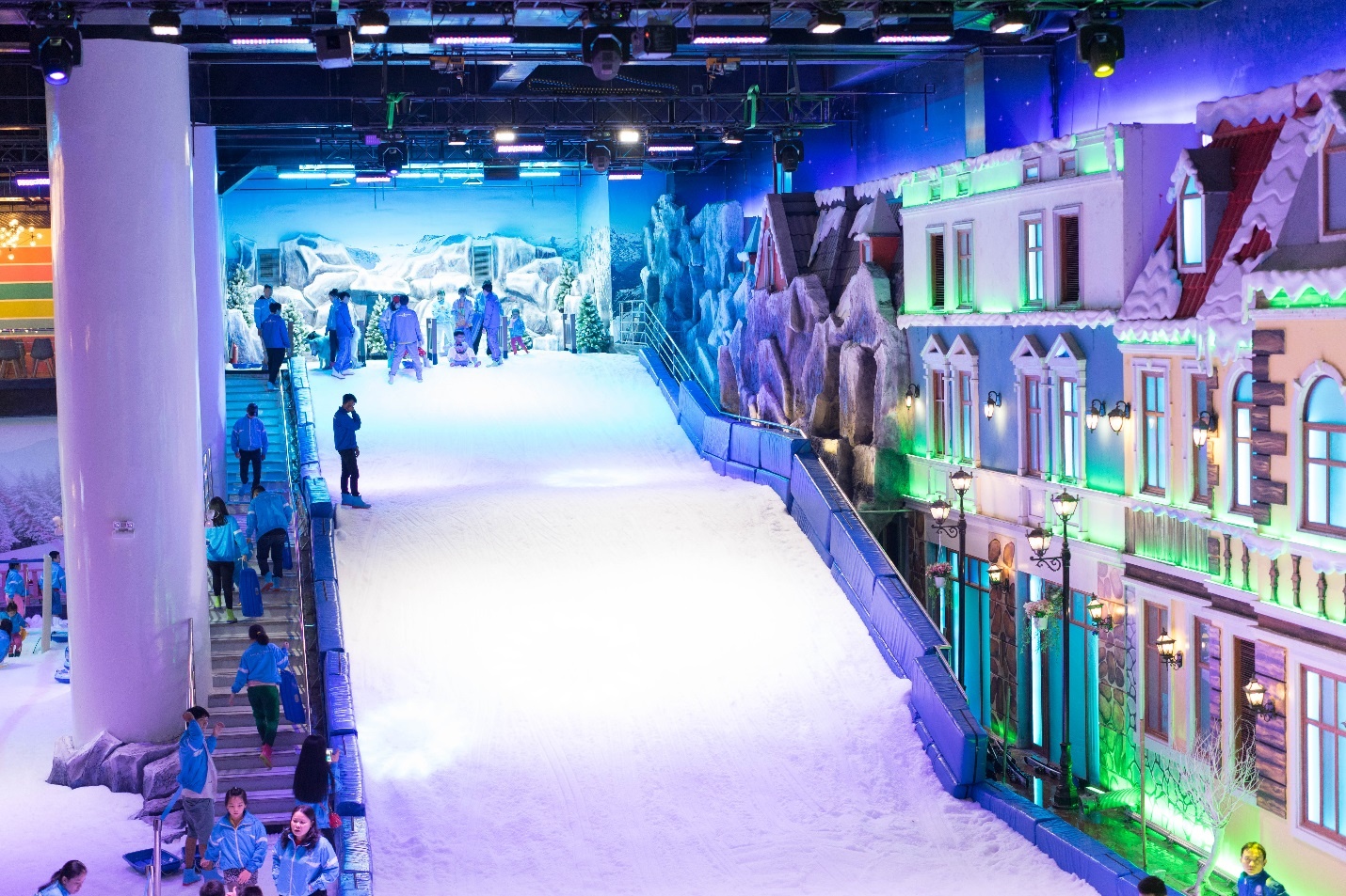 lang tuyet Snow Town anh 3