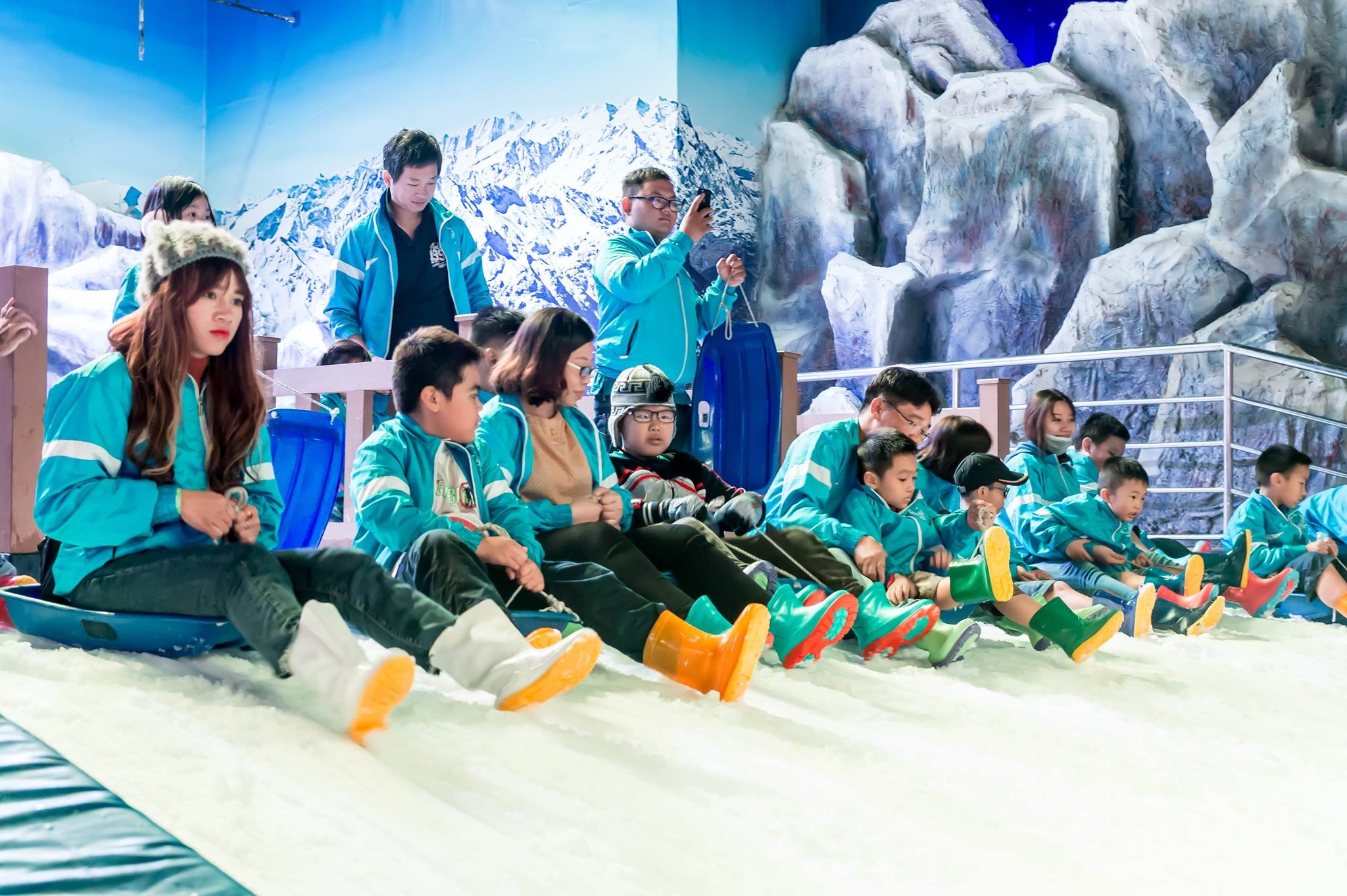 lang tuyet Snow Town anh 6