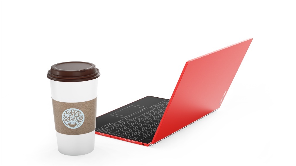 Nhan bo qua tang 3 trieu dong khi mua Lenovo Yoga Book Red hinh anh