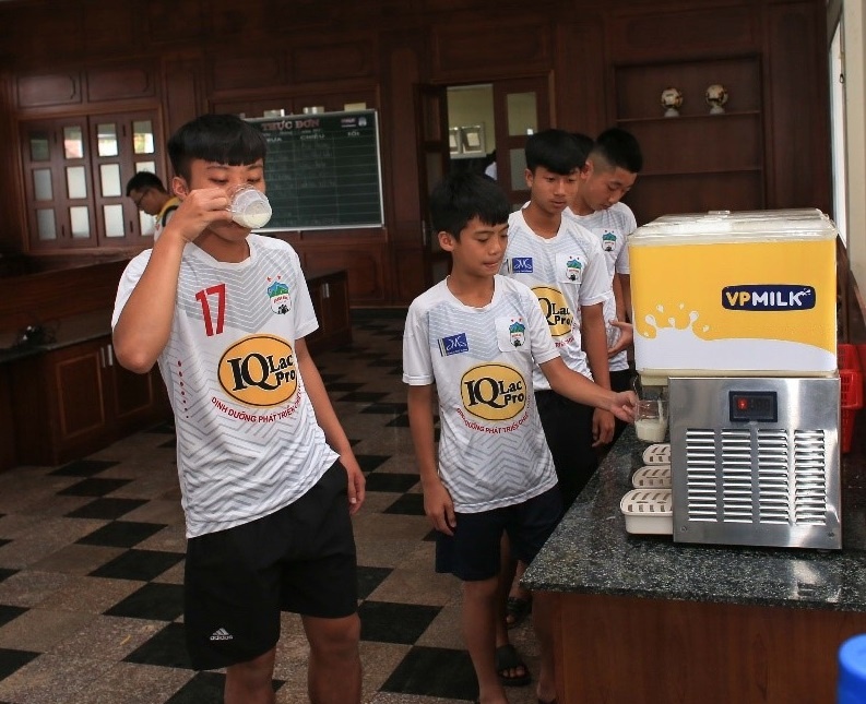 chế độ dinh dưỡng của cầu thủ HAGL ảnh 3 che do dinh duong cua cau thu HAGL anh 3