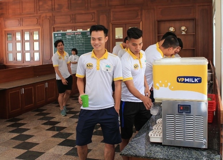 chế độ dinh dưỡng của cầu thủ HAGL ảnh 1 che do dinh duong cua cau thu HAGL anh 1