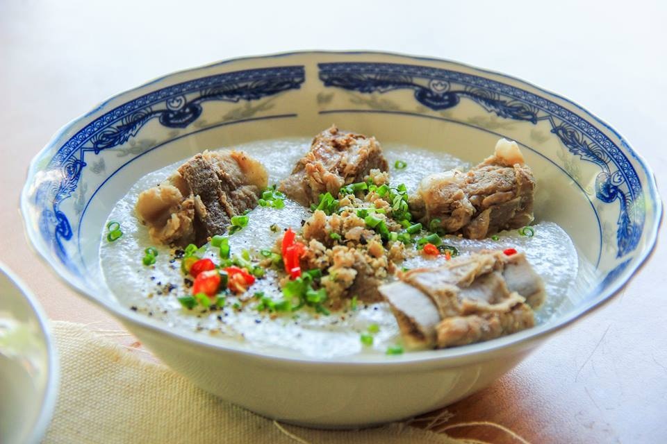 cháo sườn cô Giang ảnh 2 chao suon co Giang anh 2