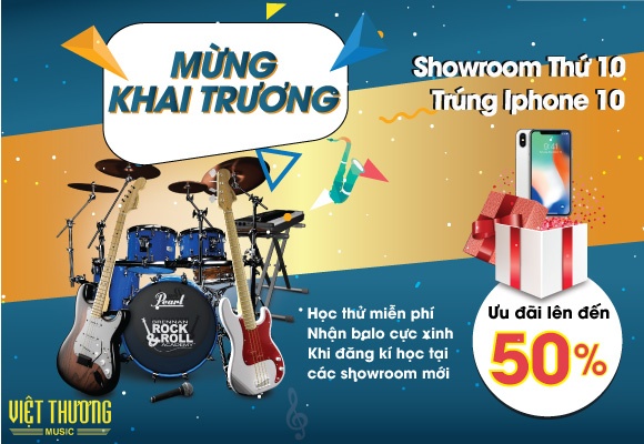 Viet Thuong Music dong loat khai truong 4 showroom moi tai TP.HCM hinh anh