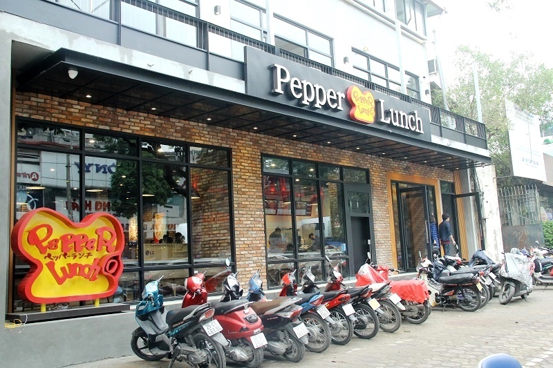 Khai truong nha hang Nhat Ban Pepper Lunch dau tien tai Ha Noi hinh anh