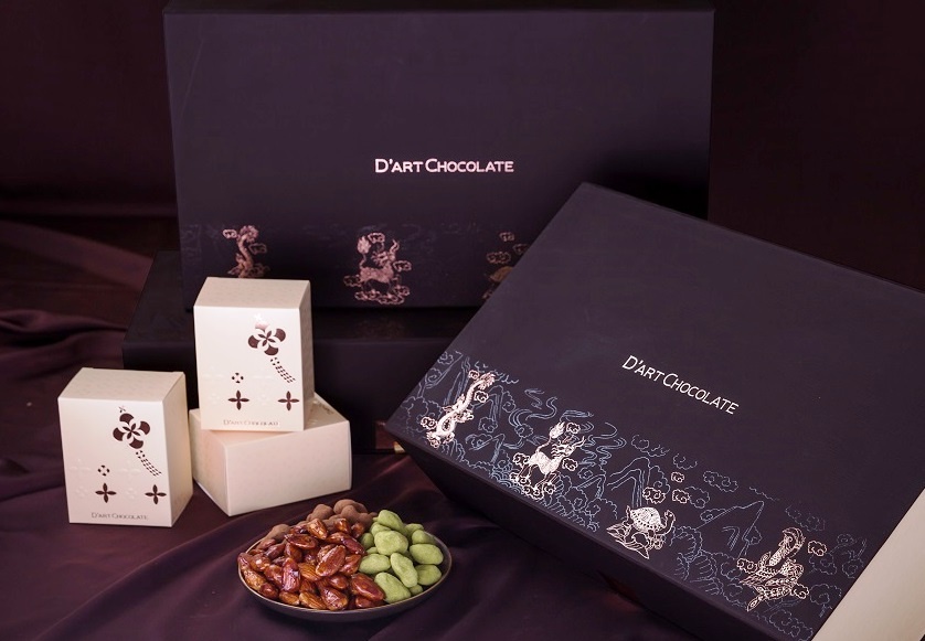 Tang qua Tet hien dai voi chocolate hinh anh