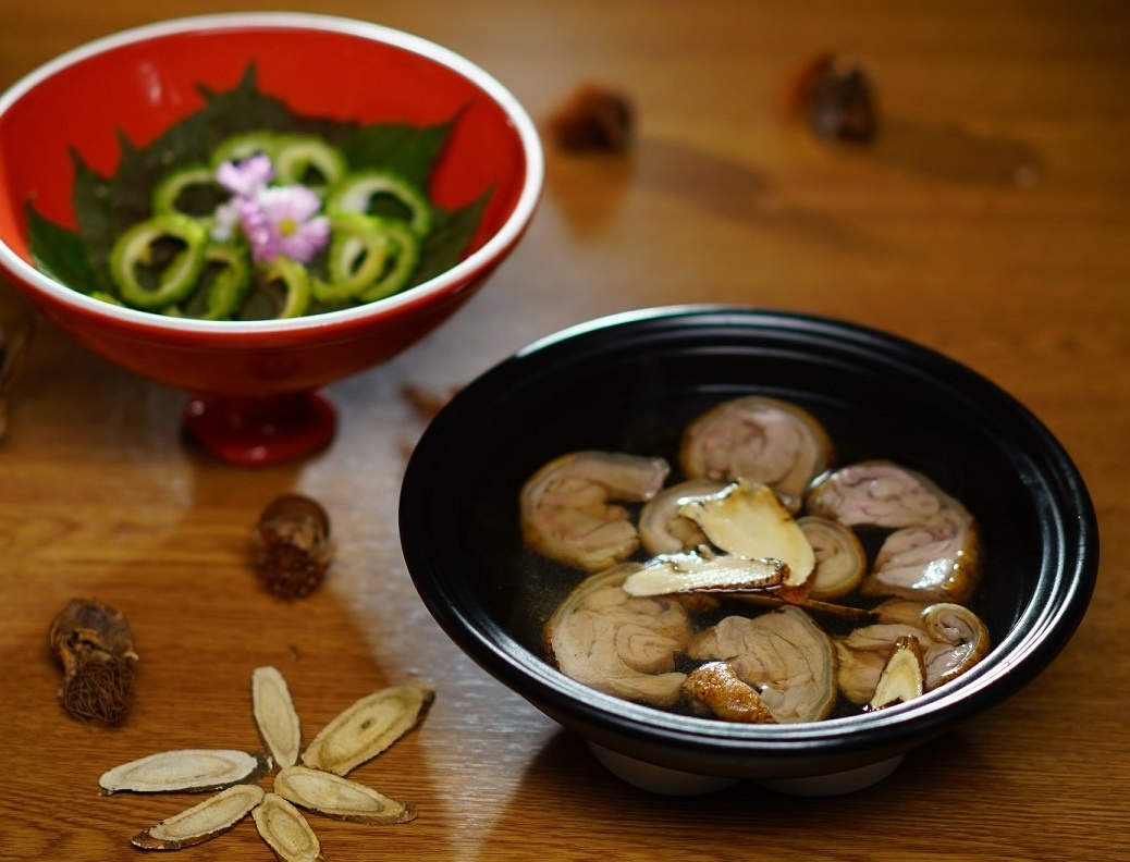 De nhung thao moc - mon an mat gan, thanh nhiet giai bia ruou dip Tet hinh anh