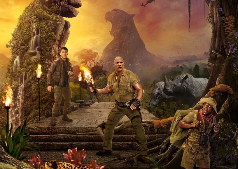 'Jumanji' - chuyen phieu luu thu vi cua The Rock vao tro choi dien tu hinh anh