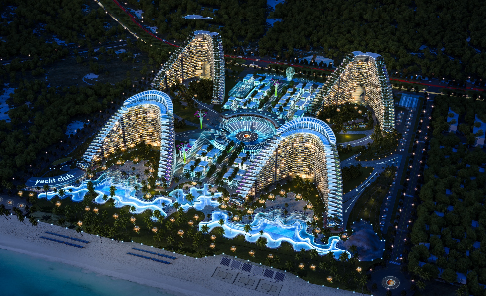 Trai nghiem am thuc, van hoa o pho di bo The Arena, Cam Ranh hinh anh