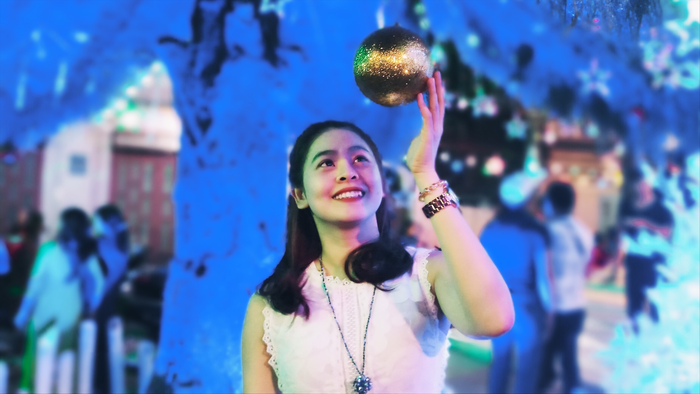 Gioi tre Sai thanh rang ro don Noel hinh anh