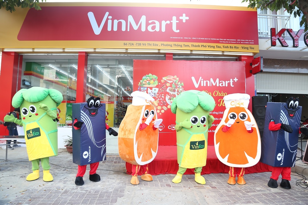 VinMart+ dong loat khai truong 15 cua hang tai Vung Tau hinh anh