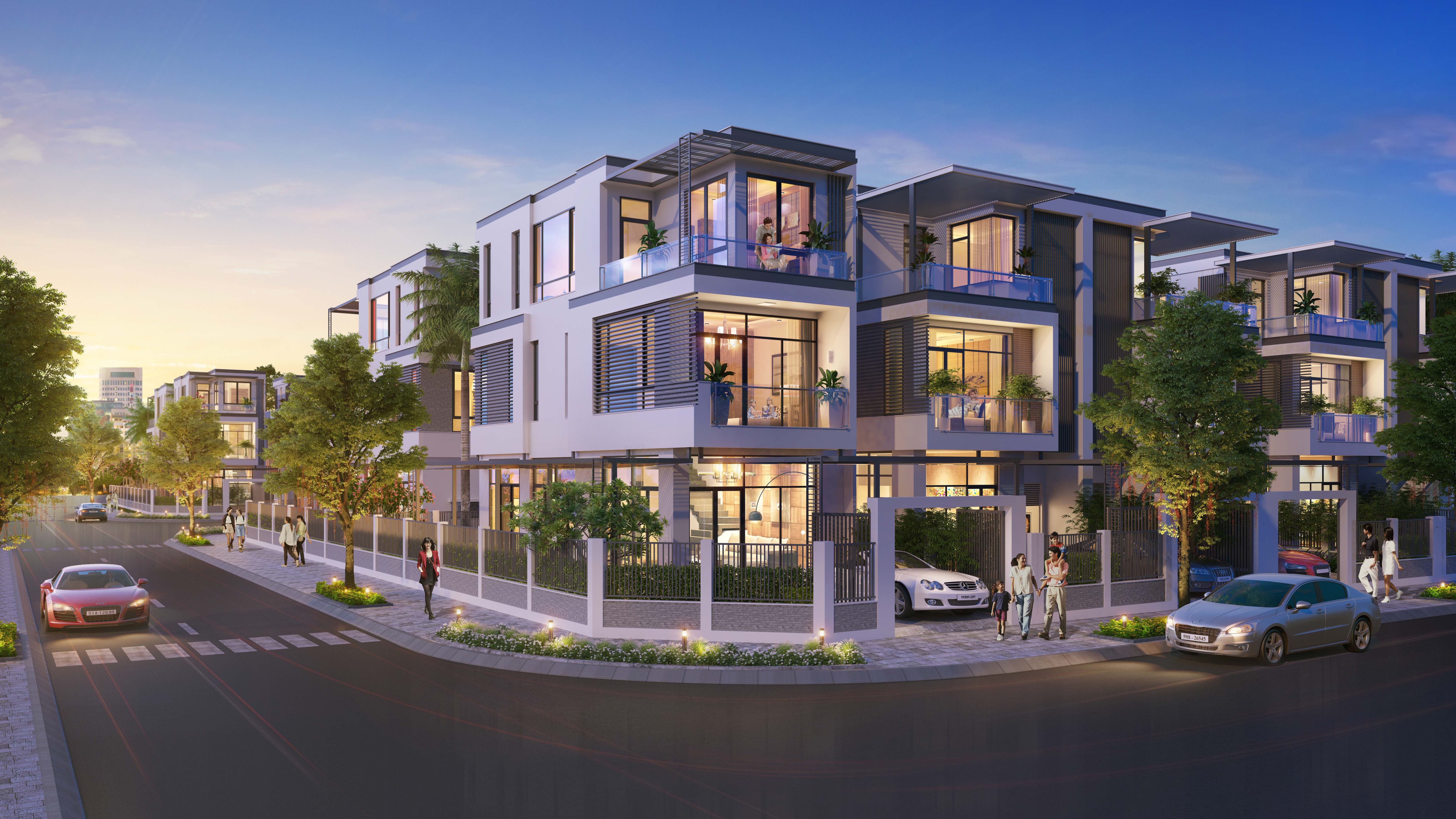 Du an nha lien tho kem san vuon 'chay hang' trong ngay mo ban hinh anh