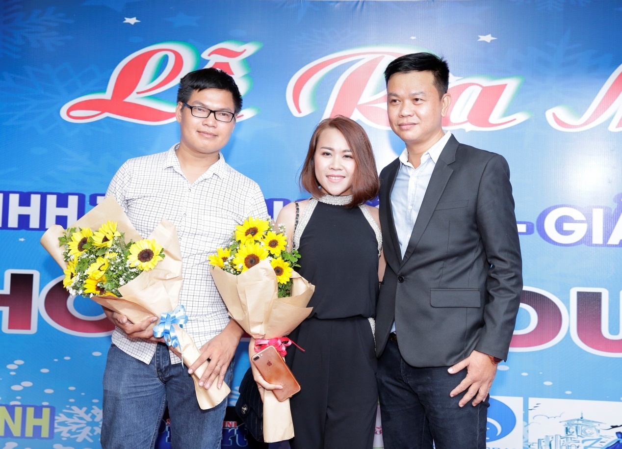 Doanh nhan, nghe si du le ra mat Cong ty TNHH Hoang Duy hinh anh