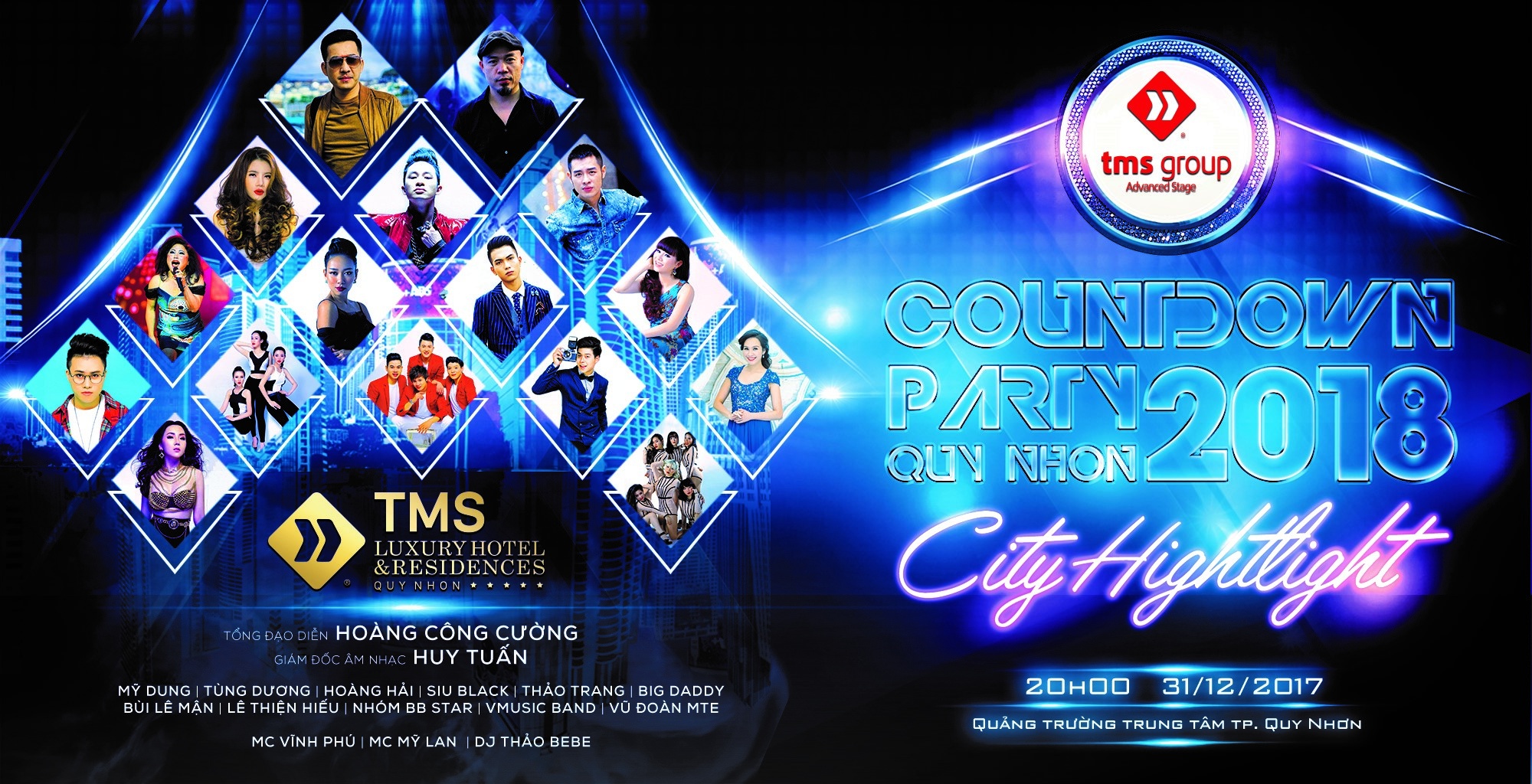 Le hoi dem nguoc chao nam moi 2018 lon nhat tai Quy Nhon hinh anh