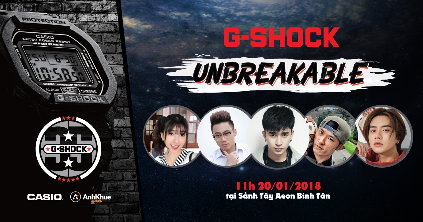 “G-Shock Unbreakable Challenge Day ảnh 1 “G-Shock Unbreakable Challenge Day anh 1