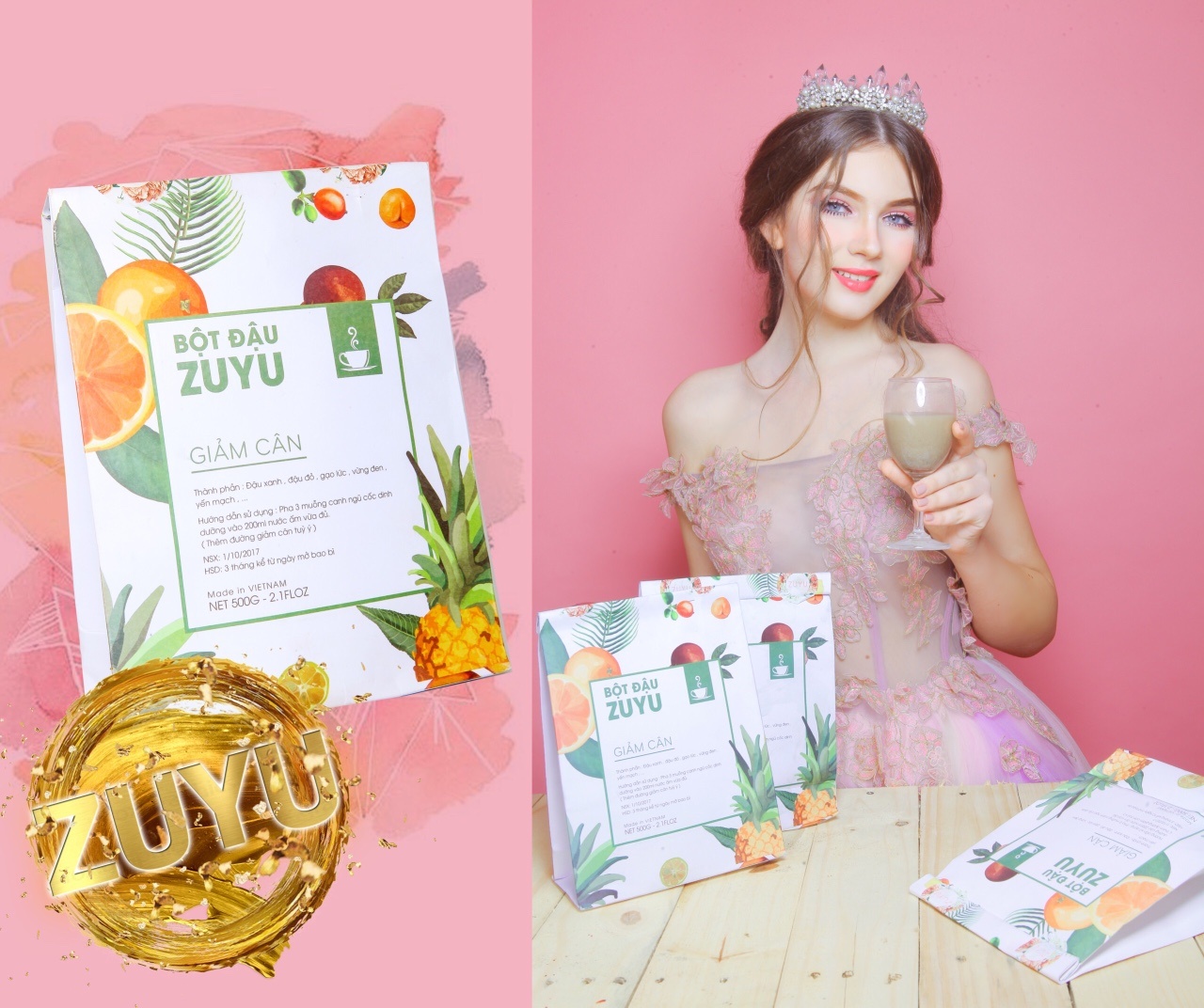 thương hiệu bột đậu Zuyu ảnh 2 thuong hieu bot dau Zuyu anh 2