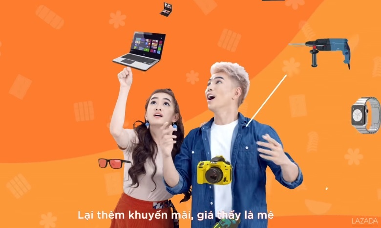 Theo chan Will - Kaity sam tet, san hang giam gia tren Lazada hinh anh