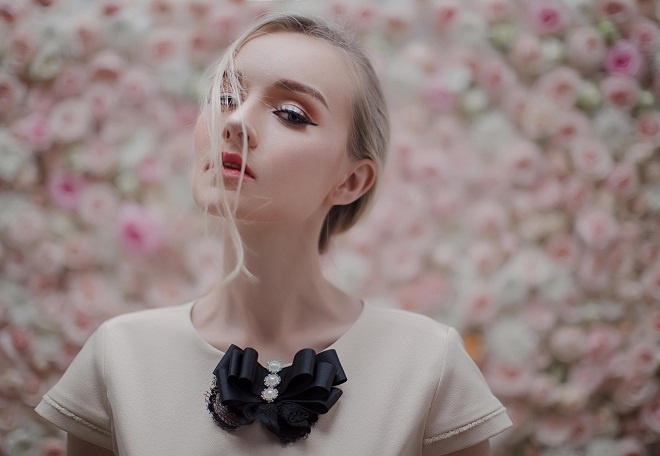 Thuong hieu Luxy Nguyen dua hoa hong vao nhung thiet ke moi hinh anh